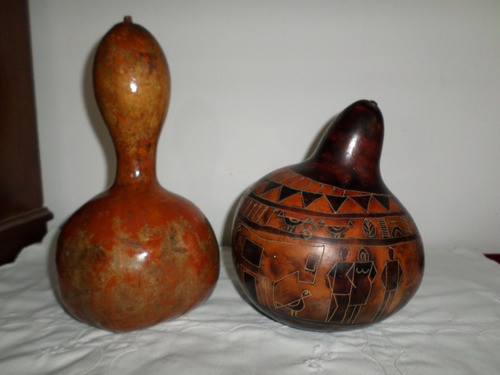 Rattles Maracas Sonajero Instrumento Musical Peruano Zapallo 0