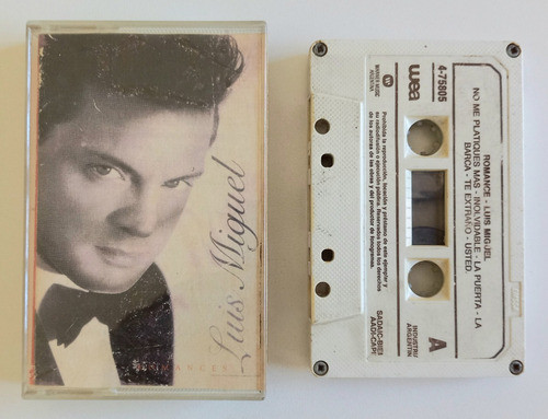 Cassette Original Luis Miguel Romances Año 1997 Olivos - Zwt 0