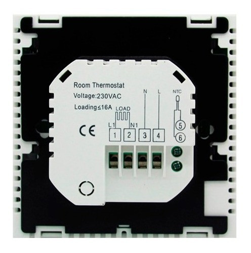 Termostato De Ambiente 220v Para Sistemas De Calefaccion 16a 1