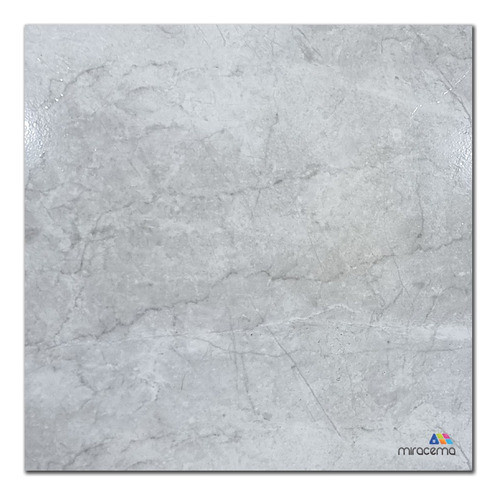 Ceramica Cañuelas 43x43 Acciaroli Marmol Brillo Gris X M2 1ª 1