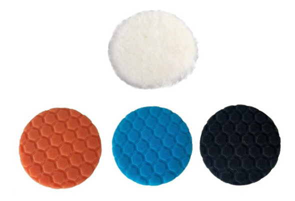 Kit 4 Pads De Pulido 6 Pulgadas (spta) Todos Los Cortes 0 Kit 4 Pads De Pulido 6 Pulgadas (spta) Todos Los Cortes 0