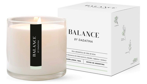 Vela Aromática Balance By Dadatina 0
