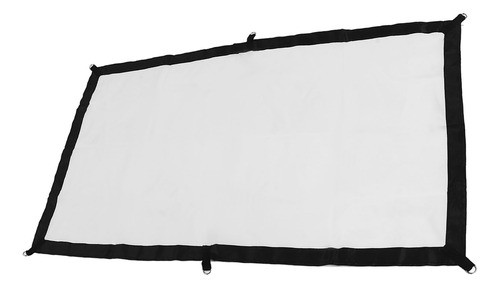 72 Polegadas Uk Plug 16:9 Projetor Screen Hooks Hd Dobrável 1