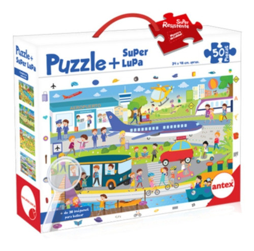 Rompecabezas Puzzle 50 Piezas Aeropuerto Antex 3035 0