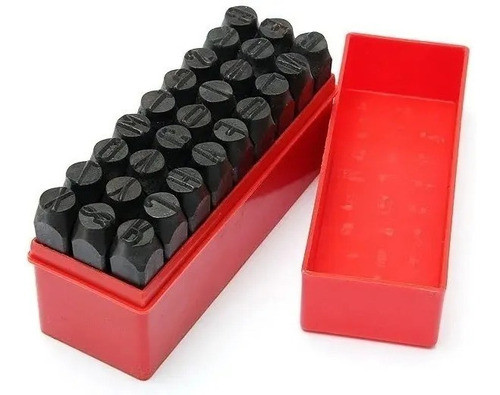Juego De Letras Macar Punzon 6 X 60mm X 27 Pcs Subte A 0