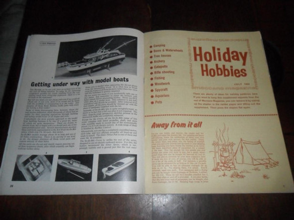 Magazine  Meccano 1964 Nº 5  Dinky Toys Hornby Autito Barco 1 Magazine  Meccano 1964 Nº 5  Dinky Toys Hornby Autito Barco 1