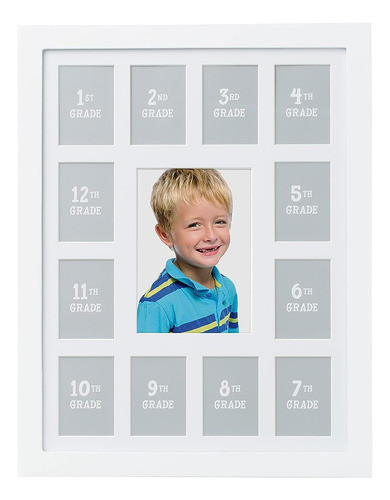 Pearhead School Years Picture Frame K-12 Keepsake, Kindergar 1