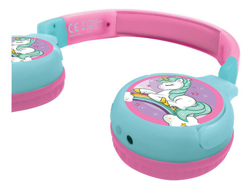 Unicorn - Auriculares Bluetooth 2 En 1 Para Nios, Con Cable 1