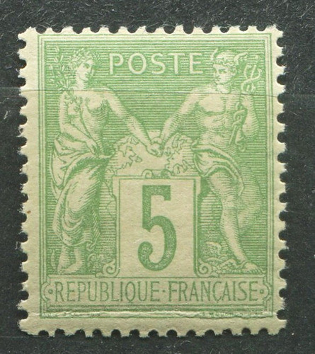 Francia Sello Estampilla Yvert 106 Mnh Sage 1898 1