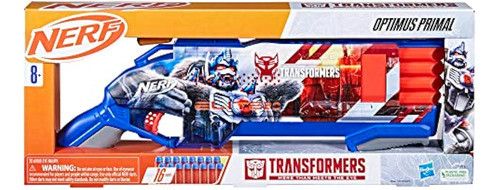 Nerf Transformers Lanzador De Dardos Optimus 1