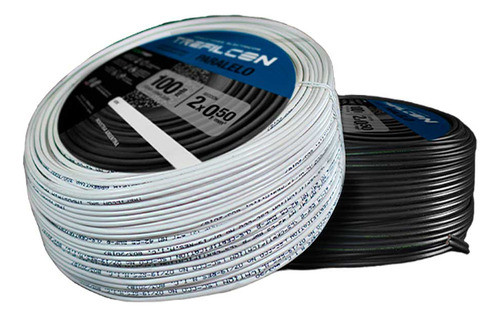 Cable Paralelo Bipolar Blanco O Negro X 0,5mm Flexivolt X 10 0