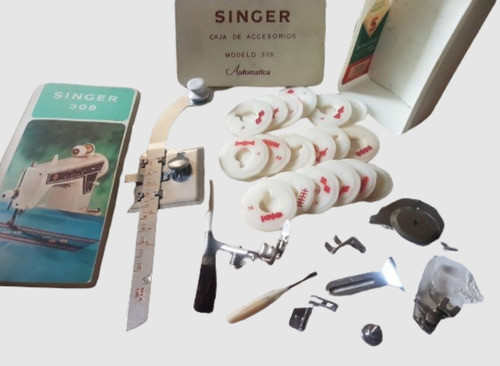 Kit Caja Repuestos Maquina De Coser  Singer 308 Nuevos Guia 0