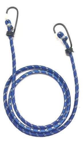 Cabo Elastico Corda Gancho Bagageiro Carga 2mx8mm 8 Peças 1