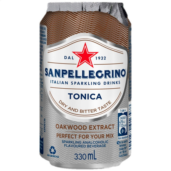 Agua Tonica San Pellegrino Lata Pack X12 - 01almacen 1