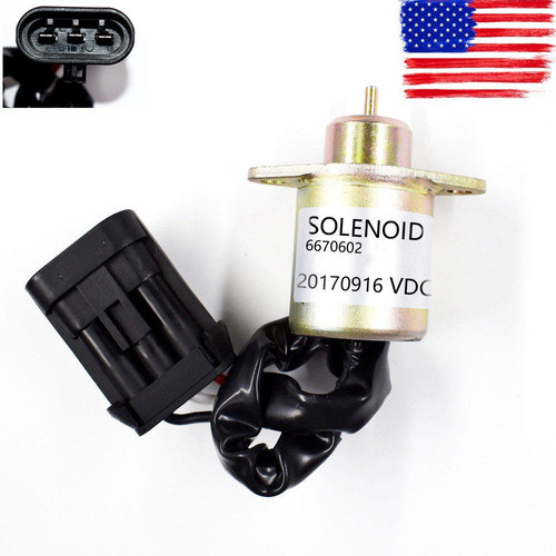Nuevo Combustible Apague El Solenoide 6670602 Bobcat 463-553 1