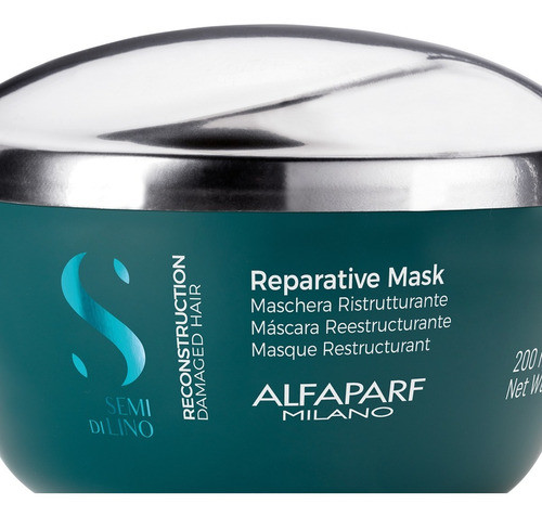 Alfaparf Semi Di Lino Mascara Reestructurante Pelo 200ml 3c 1