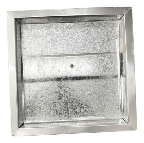 Tapa Camara Super Reforzada 25x25 Filete Acero Galvanizada 0