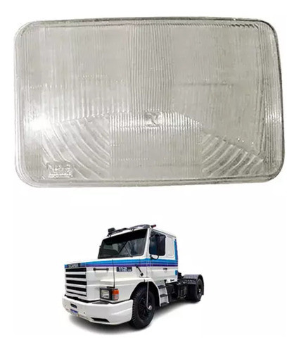 Vidro Lente Farol Para Volvo N10 N12 Para Scania 112 113 - 1 0