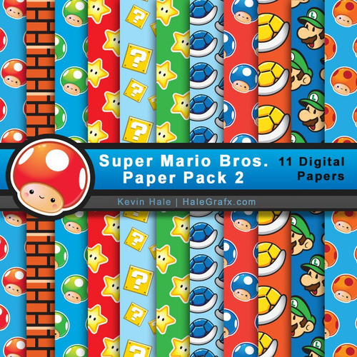 Super Mario Papeles Digitales 1