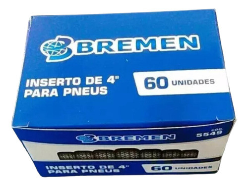 Refil Remendo Conserto De Pneu S/ Camara Cx 60pçs - Bremen 1