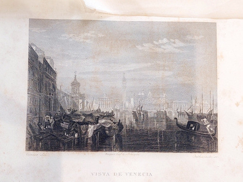 Grabado Vista De Venecia Pablo Dupond Paris 1875 0