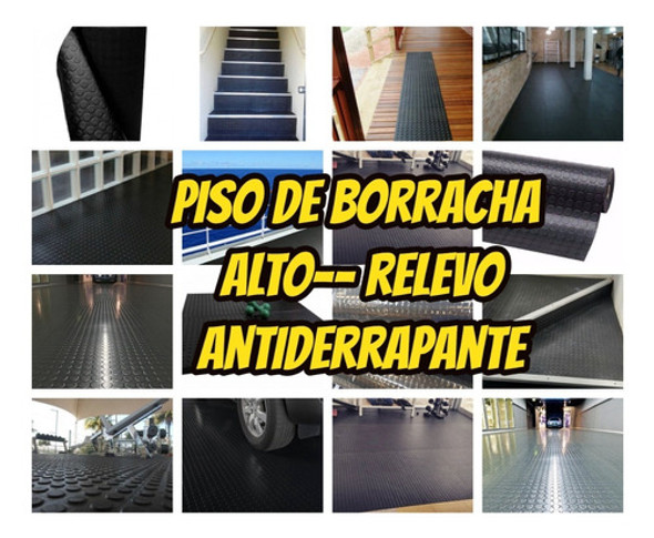 Lençol Piso  Moeda De Borracha Anti Ruido 3mm 8.50x1.00mts 1