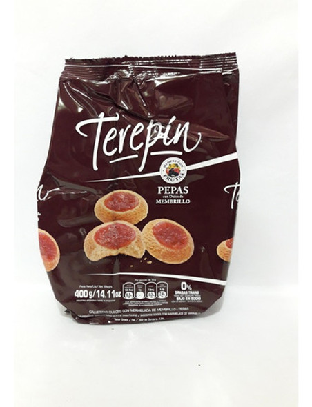 Galletitas Terepin Pepas 400 Grs X 2 Unidades 0
