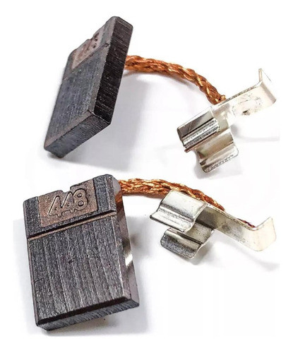 Juego De Carbones Escobillas Cb-448 Makita Original 0