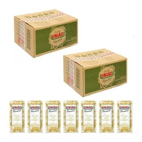 Açucar União Sache C/ 400x5g Kit C/ 2 Caixas 0