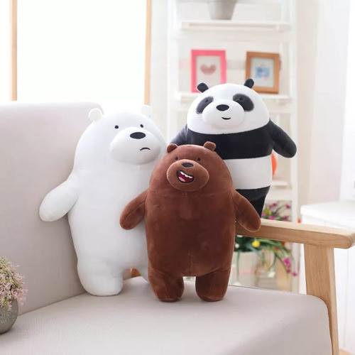 Peluche Osos Escandalosos 20 Cm Hermoso Panda - Polar -pardo 0