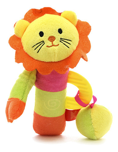 Sonajero Con Chifle Animalitos Peluche Phi Phi Toys 0