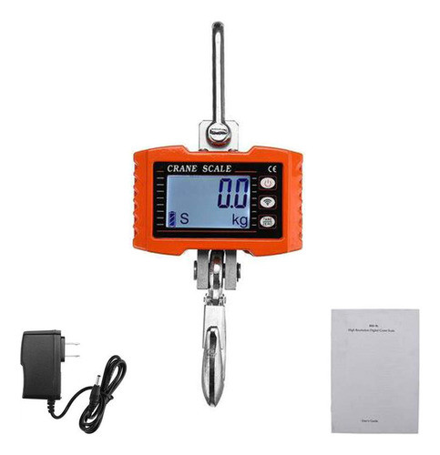 Báscula De Grúa Para Colgar, 2000 Libras/1000 Kg, Digital 1