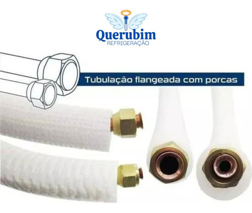 Kit Instalação Ar Condicionado 7 A 12 Com 5metros Completo 1