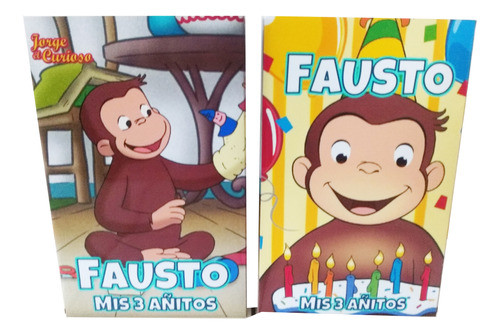 35 Bolsitas 35 Libritos Y 35 Lapices X6 Jorge El Curioso 0