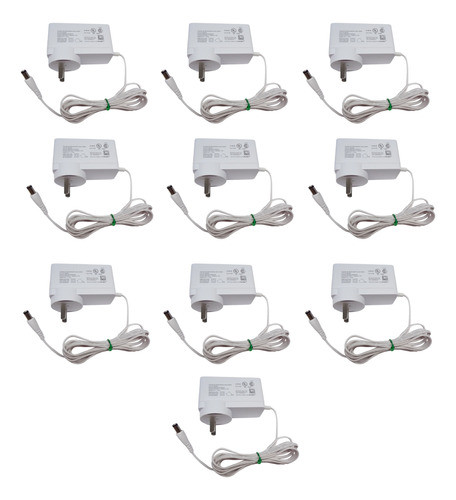 Pack Fuente Switching 12v 3,5a Camara Cctv Tira Led X 10 0