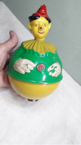 Alcancia Payaso Antigua 23 Cm 0