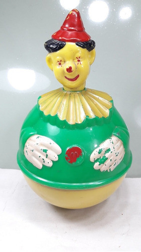 Alcancia Payaso Antigua 23 Cm 1