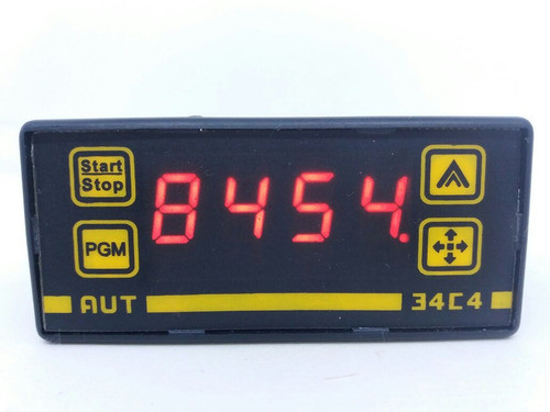 Contador Digital Pulsos C/ Totalizador 34c4 Bivolt 85 240 0