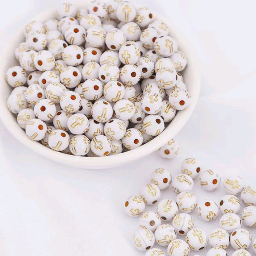 Miçanga P/ Pulseira Bijuterias 8mm 200 Pçs Promoção 0