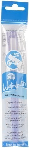 Cepillo De Agua Yasutomo Niji Con Punta Plana De 12 Mm 0