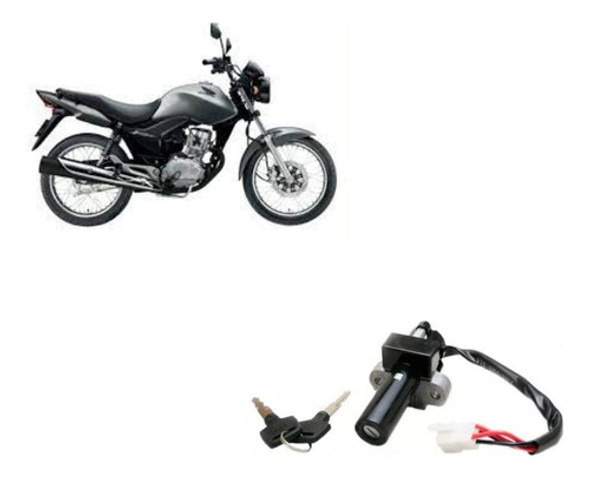 Chave Contato Ignição Titan Cg 150 Ks Es Esd Mix 2009 Até 13 0