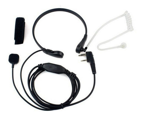 Fone Laringofone P/ Rádio Ht Baofeng Voyager Rick E Outros 1
