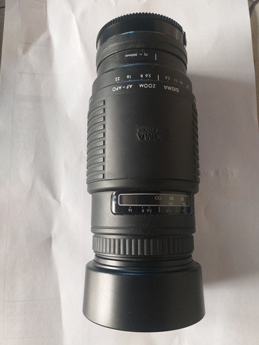 Lente Sigma Auto Ficus 75 Mmjaponés 0