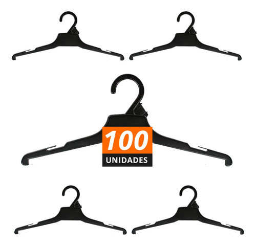 Perchas Plasticas Para Camisa X 100 1