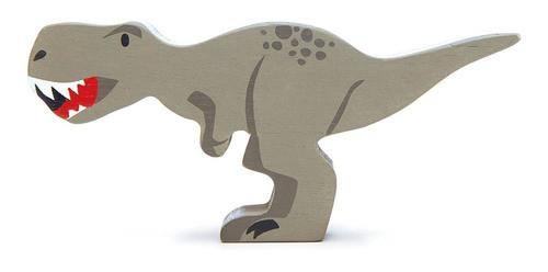 Juguete Dinosaurio Tiranosaurio Rex En Madera P/ Niños Febo 0