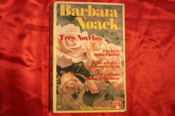 Tres Novelas Barbara Noack Atlántida 1983 0