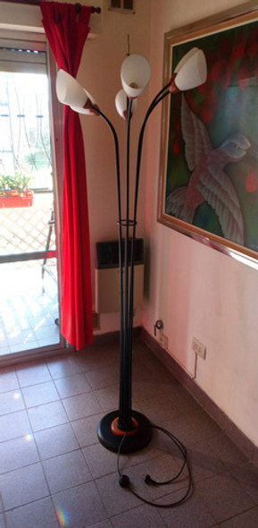 Gran Lámpara De Pie De 6 Luces Diseño Moderno 0