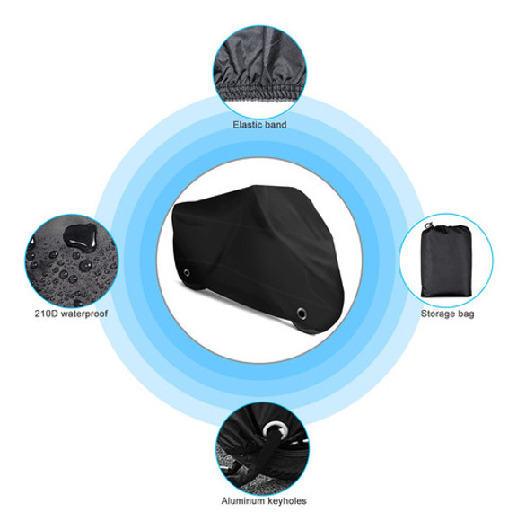 Keyless4u Funda De Motocicleta Con Agujeros De Aluminio Impe 1 Keyless4u Funda De Motocicleta Con Agujeros De Aluminio Impe 1