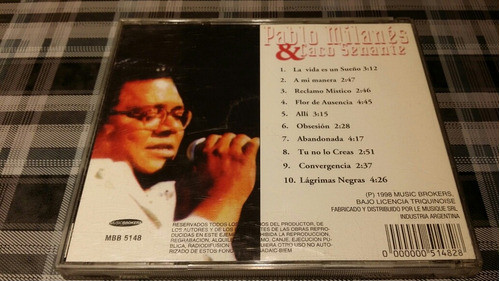 Pablo Milanes & Caco Senante - Igual Que Ayer - Cd  Original 1