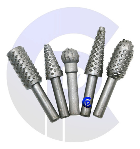 Brocas Escofinas Rotativas Madera 1/4  5 Piezas - En Oferta 0